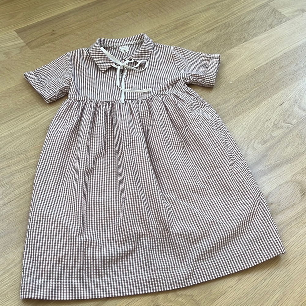 Analogie by LIL LEGS gingham dress